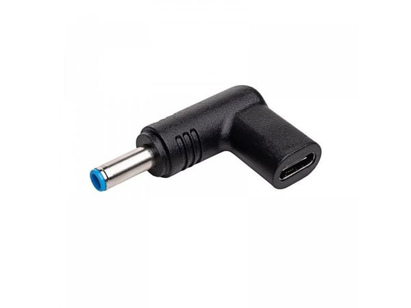 Akyga AK-ND-C09, USB-C, 4.5 x 3.0 mm, Sort
