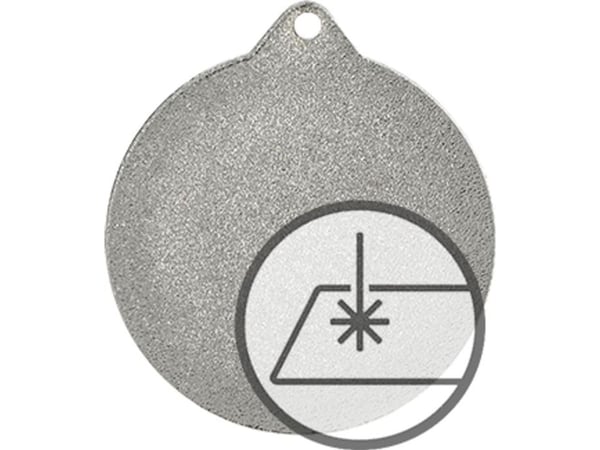 Victoria sportsmedalje med gravering i laminat