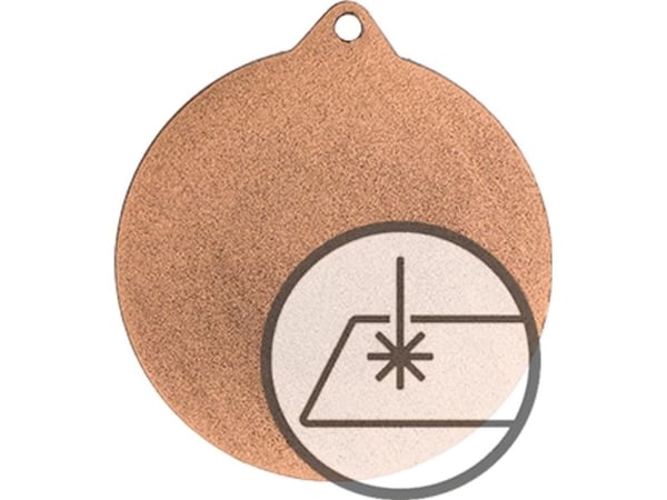 Victoria Sport Medal med gravering på laminat