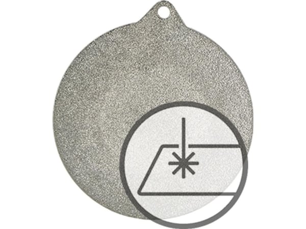 Victoria Sport-medalje med gravering på laminat