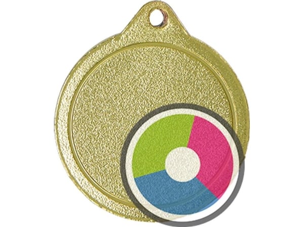 Victoria Sport-medalje med trykk luxor jet