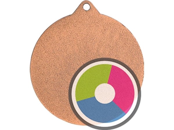 Victoria Sport-medalje med trykk luxor jet