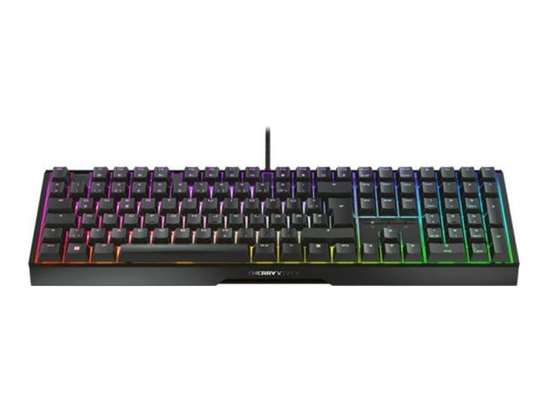 CHERRY XTRFY MX 3.1 - Tastatur - 100% - full size - bakgrunnsbelyst - USB-C - QWERTY - USA - tastsvitsj: CHERRY MX2A Brown - svart