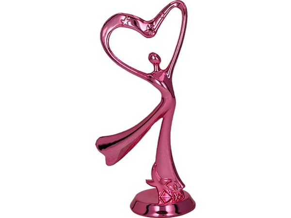 Victoria Sport plastfigur rosa - dans