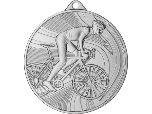 Victoria Sport-medalje sølv - sykling - medalje i stål