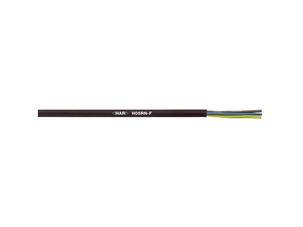 LAPP anslutningskabel H05RN-F 3G 0.75 mm² svart 100 m (1600252)