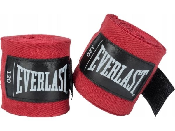 Everlast boxningsbandage/omslag Bandaze röd, andningsbar, 305 cm