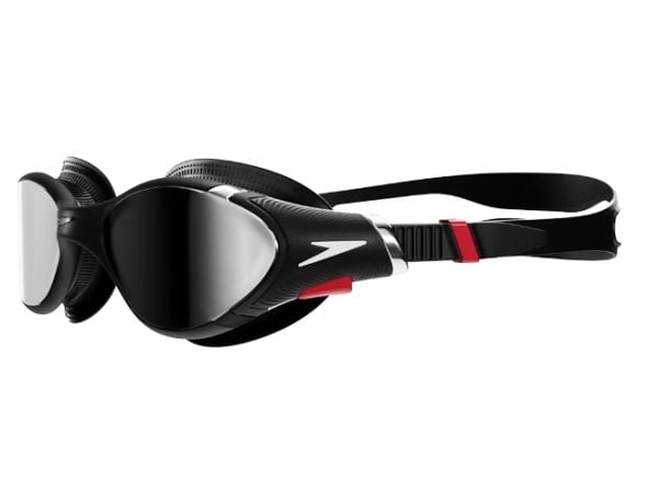 Speedo Biofuse 2.0, Unisex, Yhden koon, Musta, Musta, Musta, Silikoni