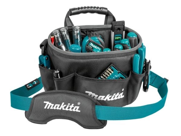 Makita E-15447 Forsterket 3-roms, universal, åpen veske for verktøy.