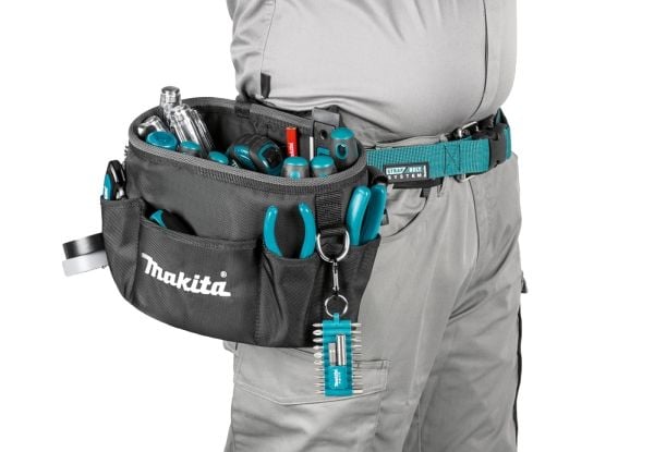 Makita E-15447 Forsterket 3-roms, universal, åpen veske for verktøy.