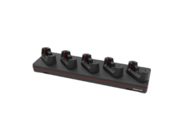 Honeywell - Håndholdt ladestativ + strømadapter - oppstartet, standard - utgangskontakter: 5 - for Honeywell CT30 XP
