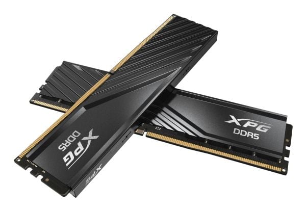 XPG LANCER BLADE - DDR5 - sett - 32 GB: 2 x 16 GB - DIMM 288-pin - 6400 MT/s / PC5-25600 - CL32 - 1.1 - 1.4 V - ikke-bufret - on-die ECC - svart
