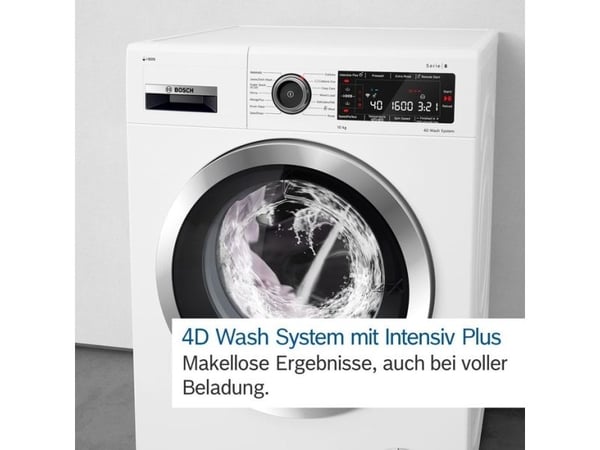Bosch - Vaskemaskin - høyde: 85 cm - frontileggelse - 10 kg - 1600 rpm