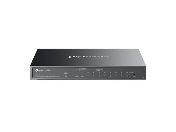 TP-Link Omada ES210GMP, Hallittu, Gigabit Ethernet (10/100/1000), Power over Ethernet (PoE), Seinään asennettava