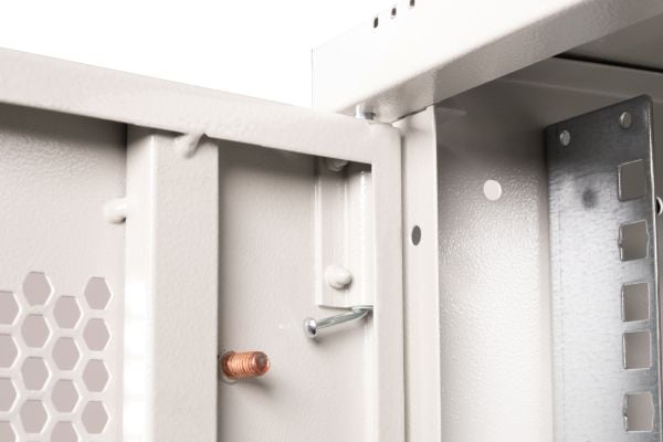Digitus SOHO PRO Series - Skap - 540x400 mm (WxD) - veggmonterbar - RAL 7035, lysegrå - 12U - 19"