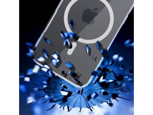 Mobilt bakdeksel 3MK iPhone 16 Pro Max MagCase, gjennomsiktig