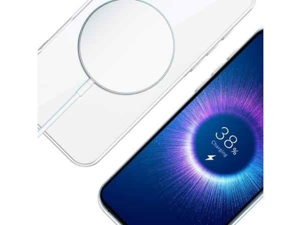 Mobilt bakdeksel 3MK iPhone 16 MagCase, gjennomsiktig