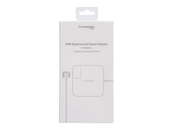 Connectech MagSafe 2, inomhus, AC, 16,5 V, 3,65 A, Vit