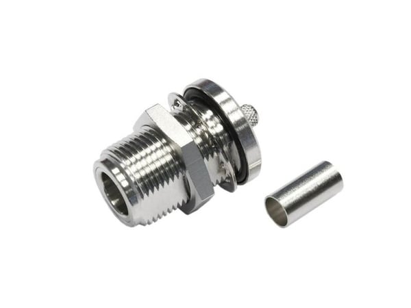 Telegärtner J01021A0148 100024008 N-kontaktkoppling, rak 50 O – 1 st