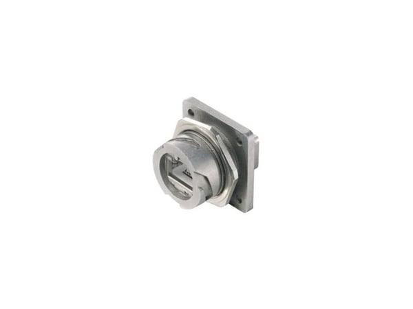 Telegärtner 100007415 STX V1 RJ45 laippasarja metallivaihtoehto 1 100007415 Kytkentä, uppoasennus Navat: 8P8C Metalli 1 kpl