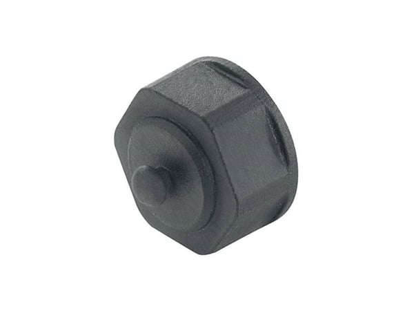Telegärtner H80030A0004, Beskyttende radom, Sort, Plast