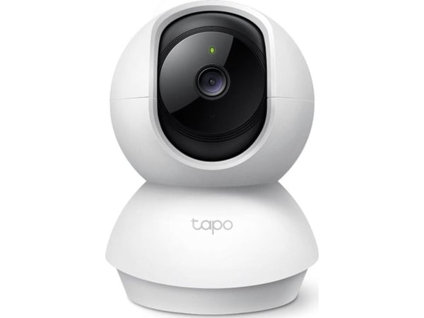 TP-Link Tapo C200C, IP-sikkerhetskamera, Innendørs, Trådløs, Tak/bord, Sort, Hvit, Sfærisk
