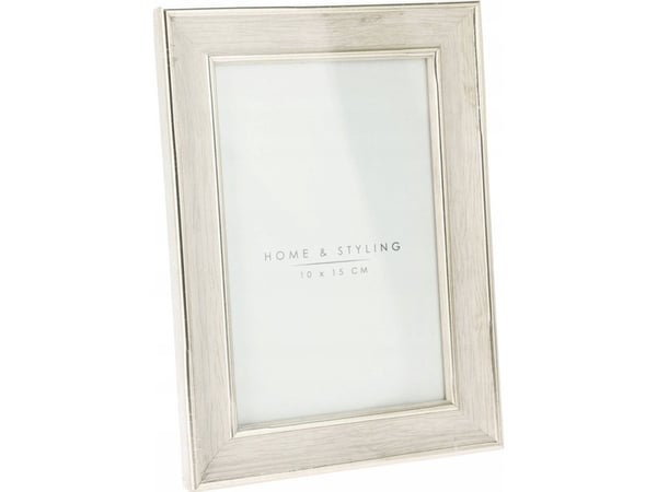 Bilde-/fotoramme Home Styling Collection 14 x 19 cm, imitert lysmalt tre