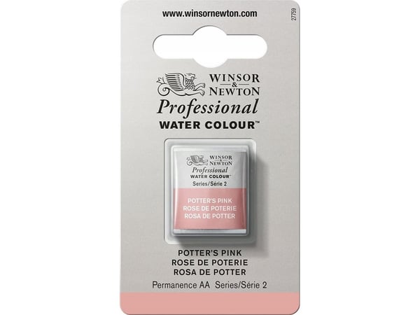 Akvarell pro. 1/2 panne Potter Pink 537