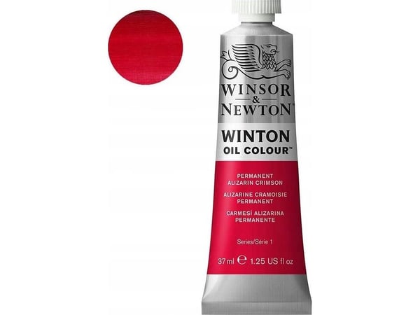 Winton olje 37ml permanent alizarin crimson 468