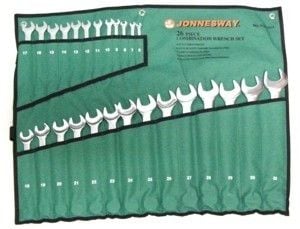 JONNESWAY sett PL-OCZ 26 deler W26126SA 6-32 mm