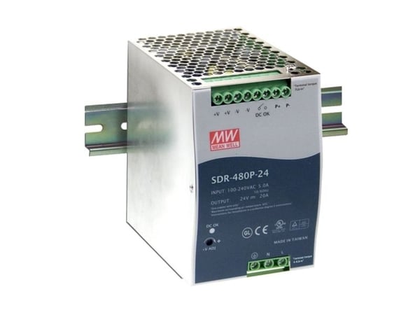 MEAN WELL Stromversorgung, 480 W, 90 - 264 V, 720 W, 47 - 63 Hz, Aktiv, 14 ms