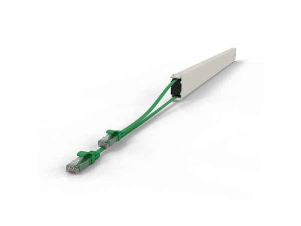 PATCHBOX CONE46UTPGR, 2,5 m, Cat6a, U/UTP (UTP), RJ-45, RJ-45, Vihreä