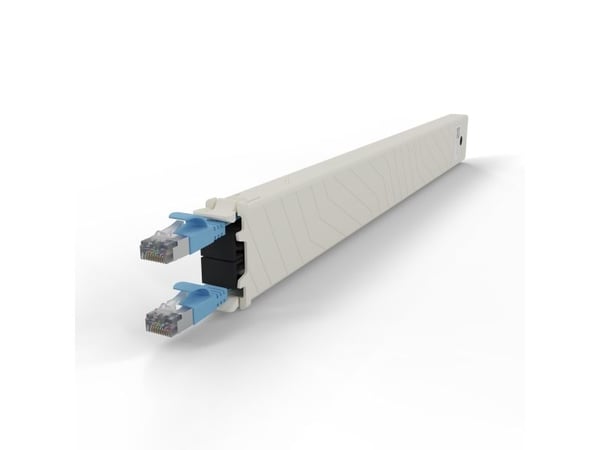 PATCHBOX CONEX8STPBL, 0,8 m, Cat6a, U/FTP (STP), RJ-45, RJ-45, Blå