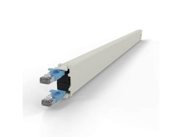 PATCHBOX CONE30STPBL, 1,8 m, Cat6a, U/FTP (STP), RJ-45, RJ-45, Blå