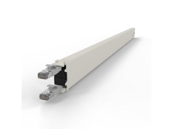 PATCHBOX CONE30STPSL, 1,8 m, Cat6a, U/FTP (STP), RJ-45, RJ-45, Grå