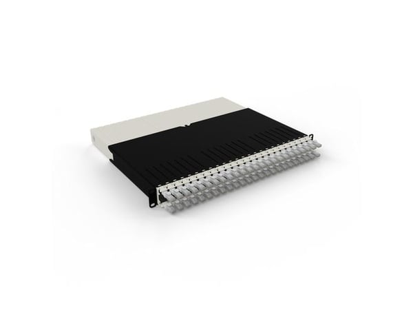 PATCHBOX .one / 8RU / UTP / White, 0,8 m, Cat6a, U/UTP (UTP), RJ-45, RJ-45, Hvit