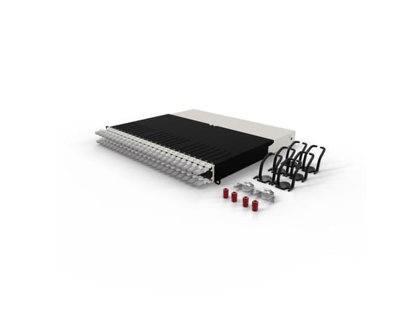 PATCHBOX .one / 8RU / UTP / White, 0,8 m, Cat6a, U/UTP (UTP), RJ-45, RJ-45, Valkoinen
