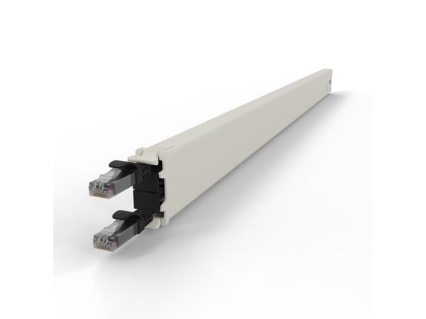 PATCHBOX CONE30UTPBK, 1,8 m, Cat6a, U/UTP (UTP), RJ-45, RJ-45, Sort