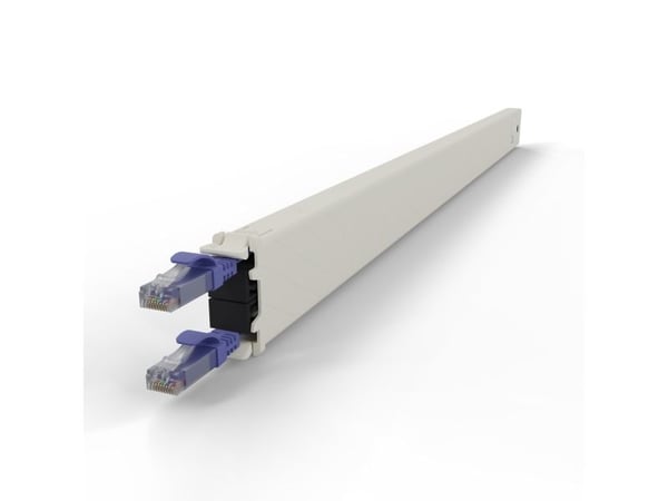PATCHBOX CONE30UTPVI, 1,8 m, Cat6a, U/UTP (UTP), RJ-45, RJ-45, Fiolett