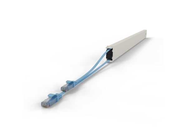 PATCHBOX CONE46UTPBL, 2,5 m, Cat6a, U/UTP (UTP), RJ-45, RJ-45, sininen