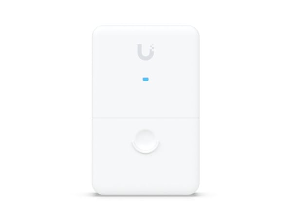 Ubiquiti UISP Dual-Power Injector, 2.5 Gigabit Ethernet, 10,100,1000,2500 Mbit/s, valkoinen, polykarbonaatti (PC), tila, IPX5
