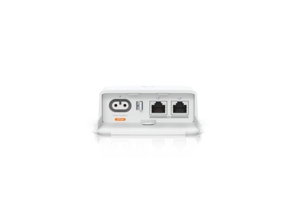 Ubiquiti UISP Dual-Power Injector, 2.5 Gigabit Ethernet, 10,100,1000,2500 Mbit/s, valkoinen, polykarbonaatti (PC), tila, IPX5