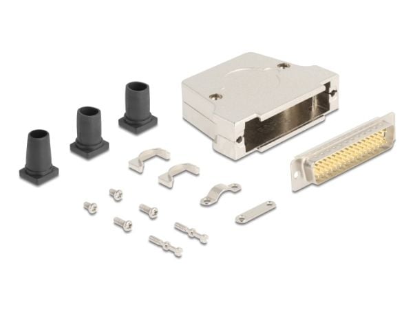 Delock - Datakopling - HD-50 (hann) til 50 soldering pin - sølv