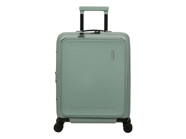 American Tourister DashPop, Vaunu, Kova kuori, Vihreä, Iceberg Green, Matkustamo, 4 renkaita