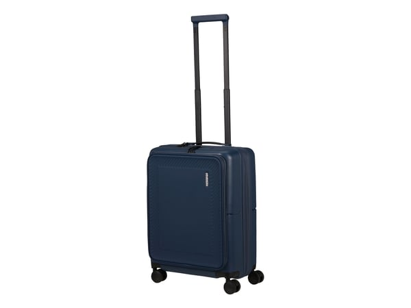 American Tourister DashPop, Tralle, Hard overflate, Blå, Midnight Blue, Kabin, 4 hjul
