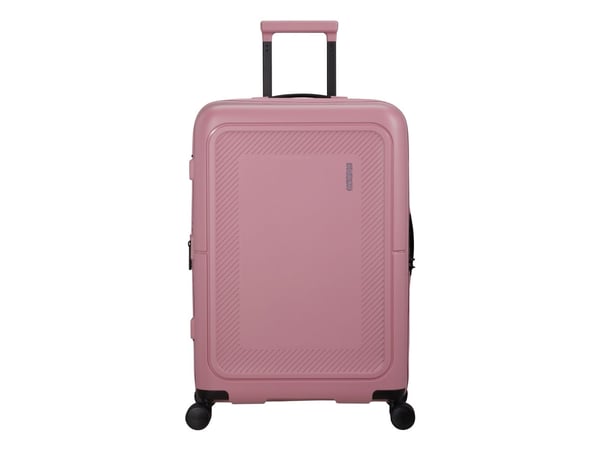 American Tourister DashPop, Vaunu, Kova kuori, Vaaleanpunainen, Lilas Pink, Keskikokoinen, 4 renkaita
