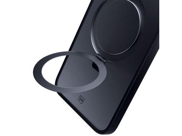 3MK Smoke Case Mag&Stand, Etui, Apple, iPhone 16 Pro Max, 17,5 cm (6.9"), Sort