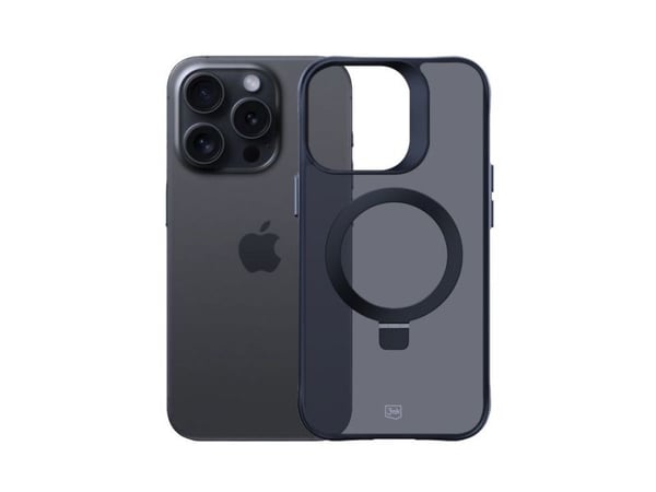 3MK Smoke Case Mag&Stand, Etui, Apple, iPhone 16 Pro Max, 17,5 cm (6.9"), Sort