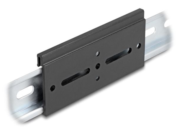 Delockin alumiininen kiinnitysklipsi 100,0 x 47,8 mm:n kattokiskoon musta