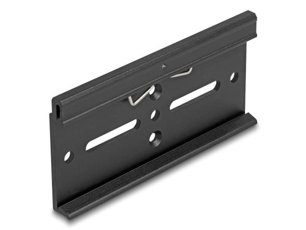 Delockin alumiininen kiinnitysklipsi 100,0 x 47,8 mm:n kattokiskoon musta